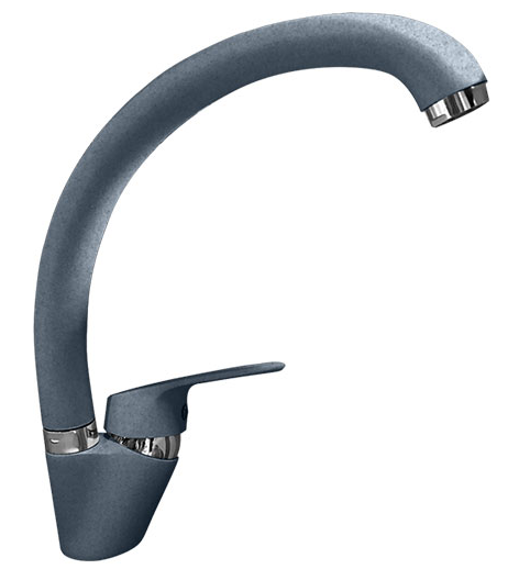 GranFest 3323, смеситель, мрамор, графит