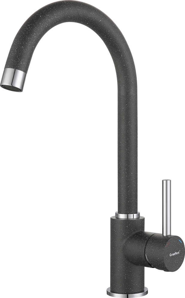 GranFest 3650, смеситель, мрамор, графит