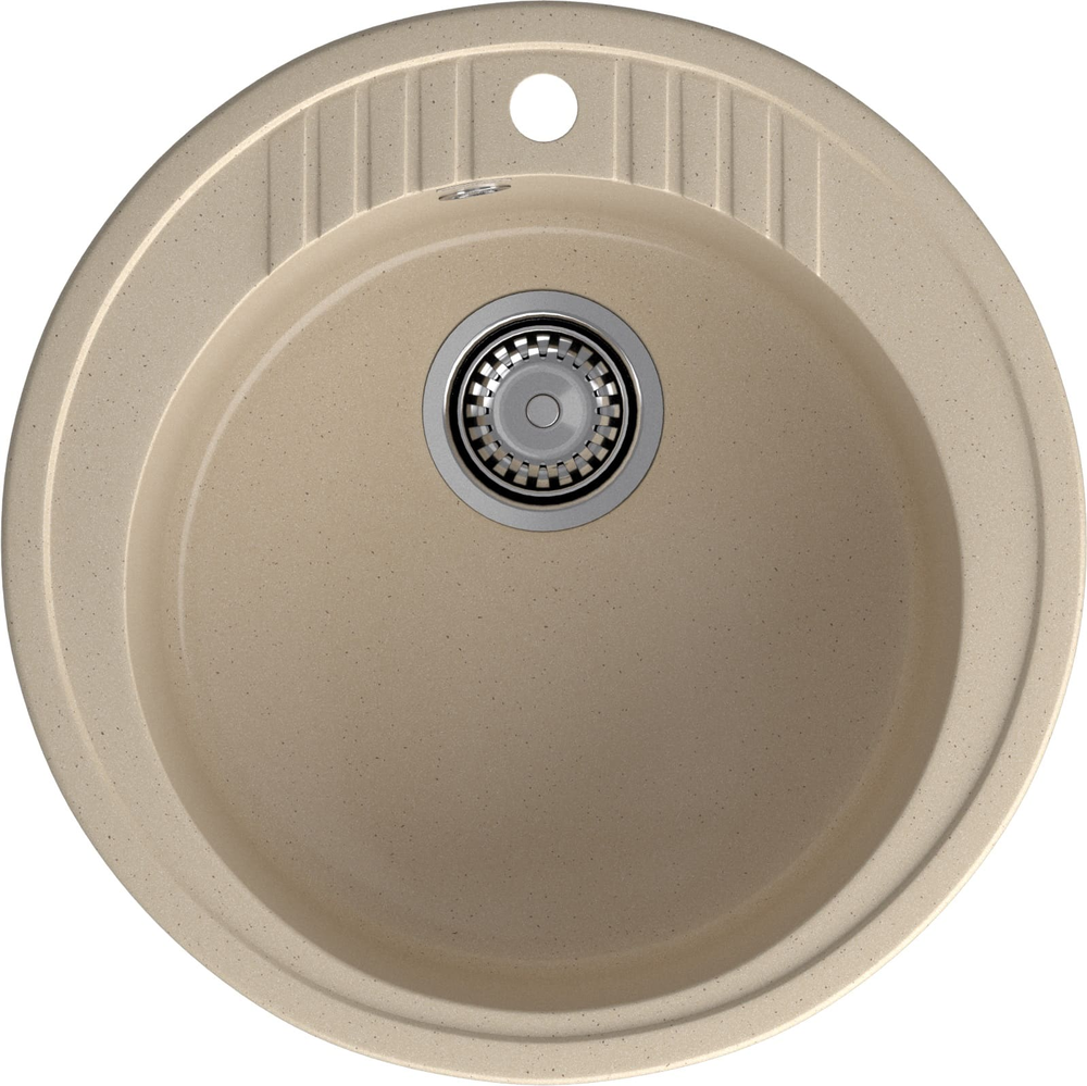 GranFest RONDO GF-R-520, мойка, мрамор, кашемир