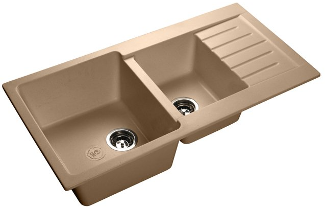 GranFest PRACTIK GF-P-980 KL, мойка, мрамор, топаз