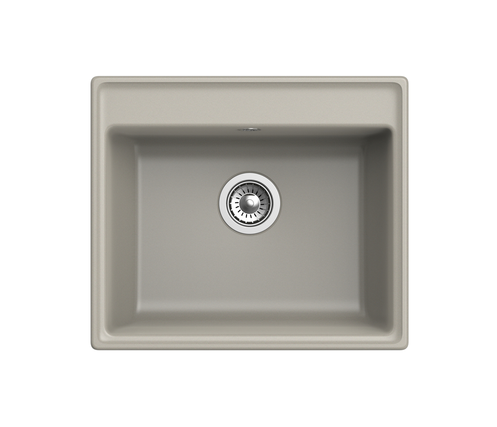 GranFest VERTEX GF-V-580, мойка, мрамор топаз