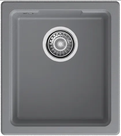 GranFest URBAN 4540, мойка, гранит, темно-серый