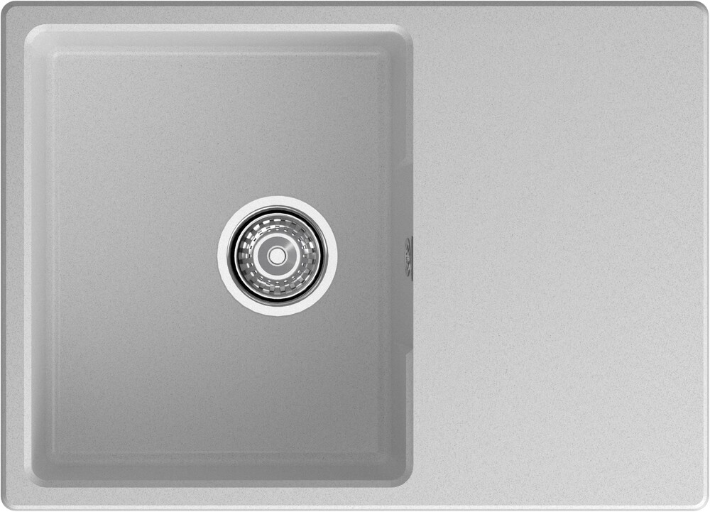 GranFest URBAN 668L мойка, гранит, серый