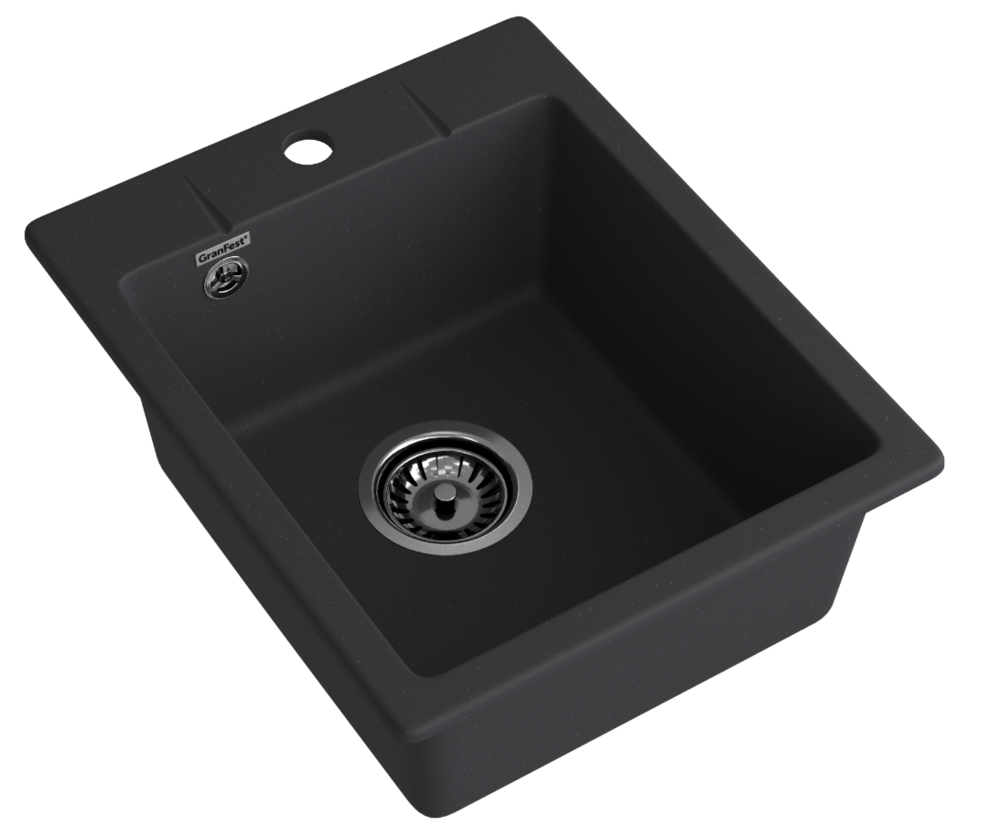 GranFest URBAN 240, мойка, гранит, черный