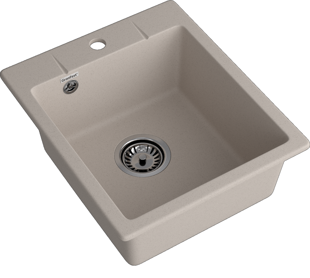 GranFest URBAN 242, мойка, гранит, песочный