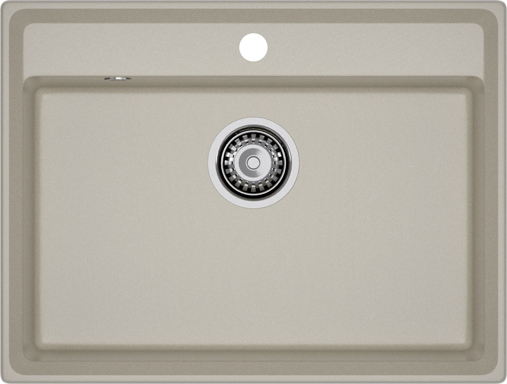 GranFest LEVEL GF-LV-660, мойка, мрамор, топаз