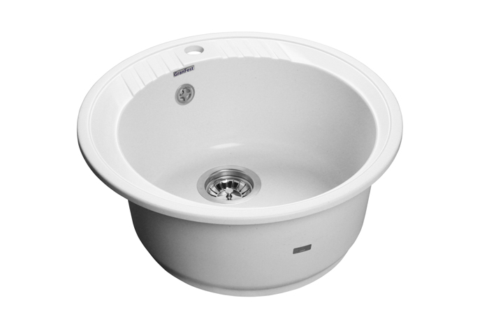 GranFest RONDO GF-R-520, мойка, мрамор, иней