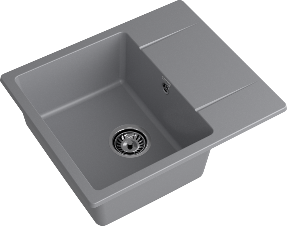 GranFest URBAN 258L, мойка, гранит, темно-серый