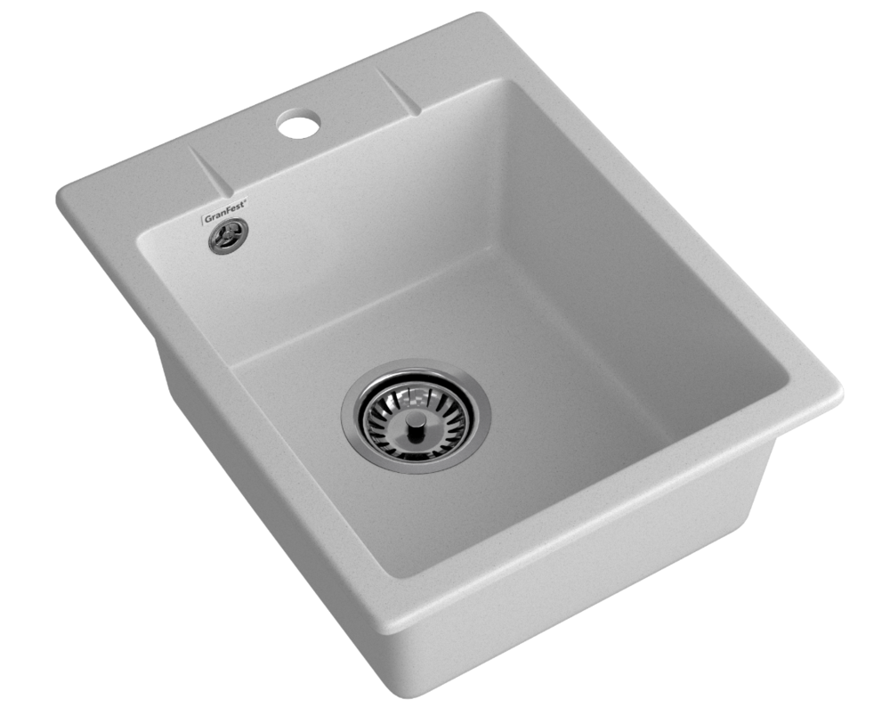 GranFest URBAN 240, мойка, гранит, серый