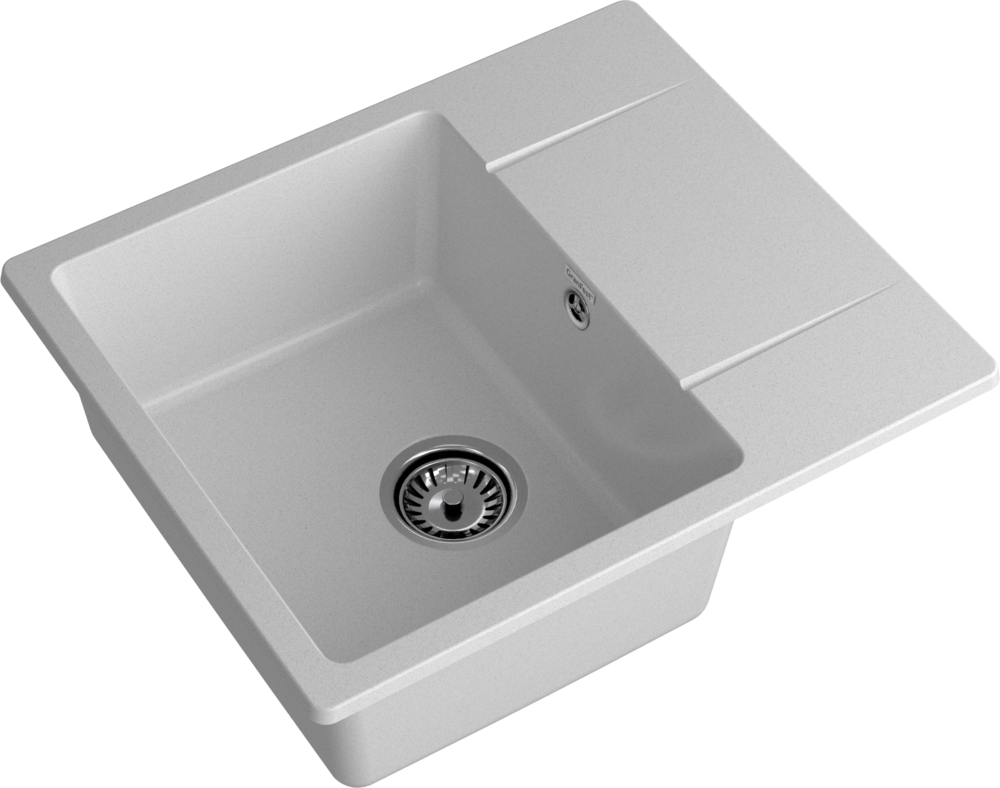 GranFest URBAN 258L, мойка, гранит, серый