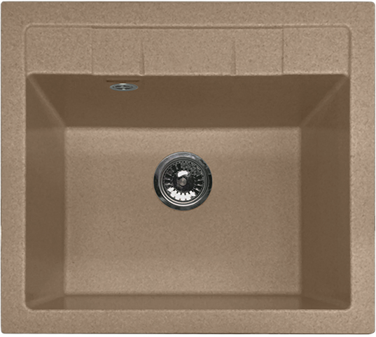 GranFest QUADRO GF-Q-561, мойка, мрамор, топаз