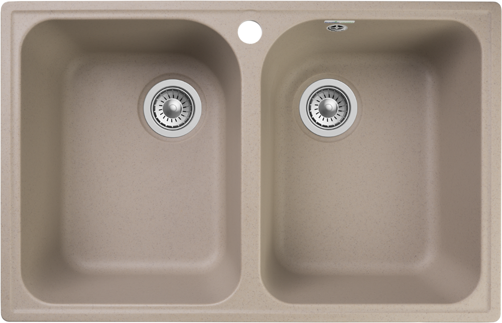 GranFest QUARZ GF-Z15, мойка, гранит, песочный