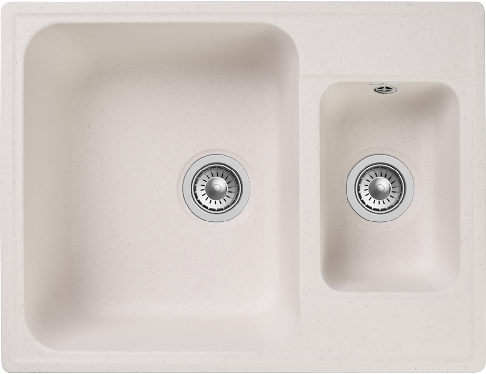 GranFest QUARZ GF-Z09, мойка, гранит, белый