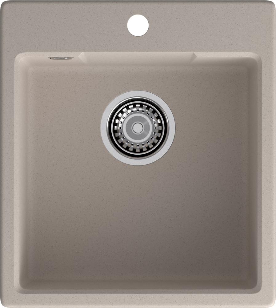 GranFest URBAN GF-UR-644, мойка гранит, песочный