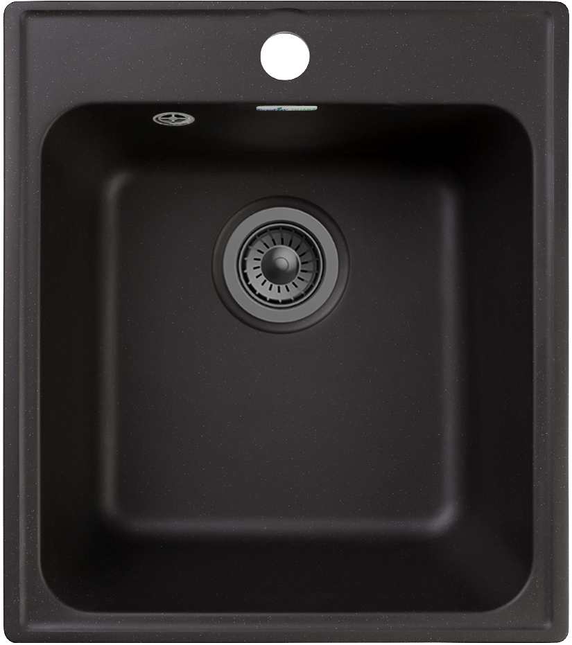 GranFest QUARZ GF-Z17, мойка, гранит, черный