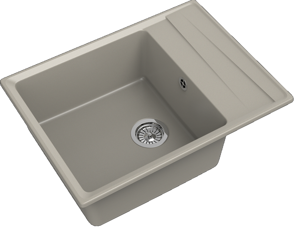 GranFest LEVEL GF-LV-660L, мойка, мрамор, топаз