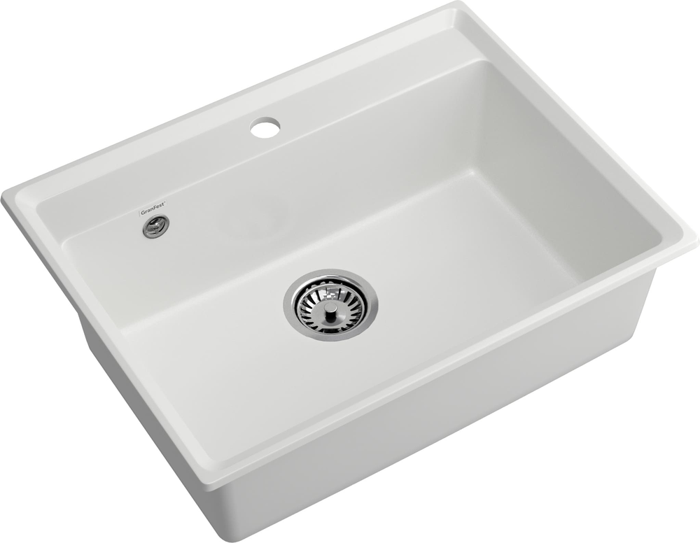 GranFest LEVEL GF-LV-660, мойка, мрамор, иней
