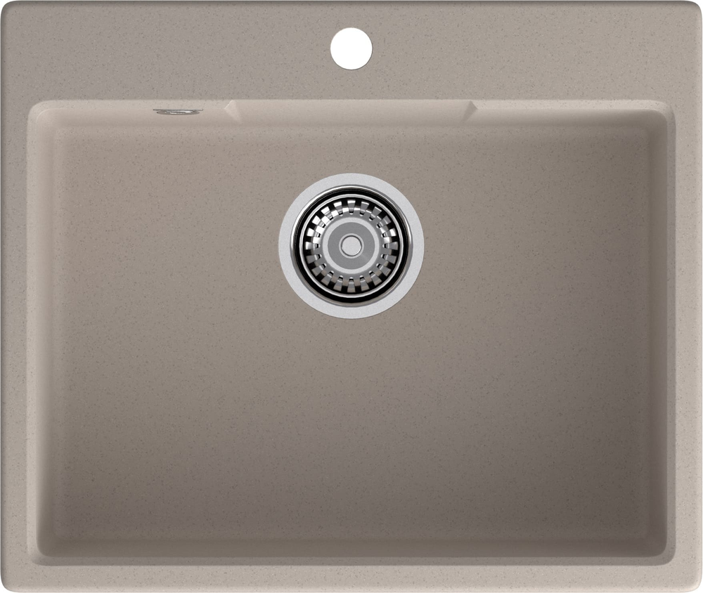 GranFest URBAN GF-UR-658, мойка, гранит, песочный