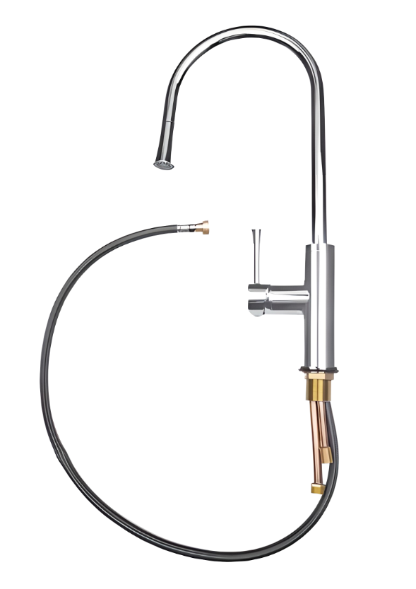 GranFest 7652, смеситель, мрамор, хром