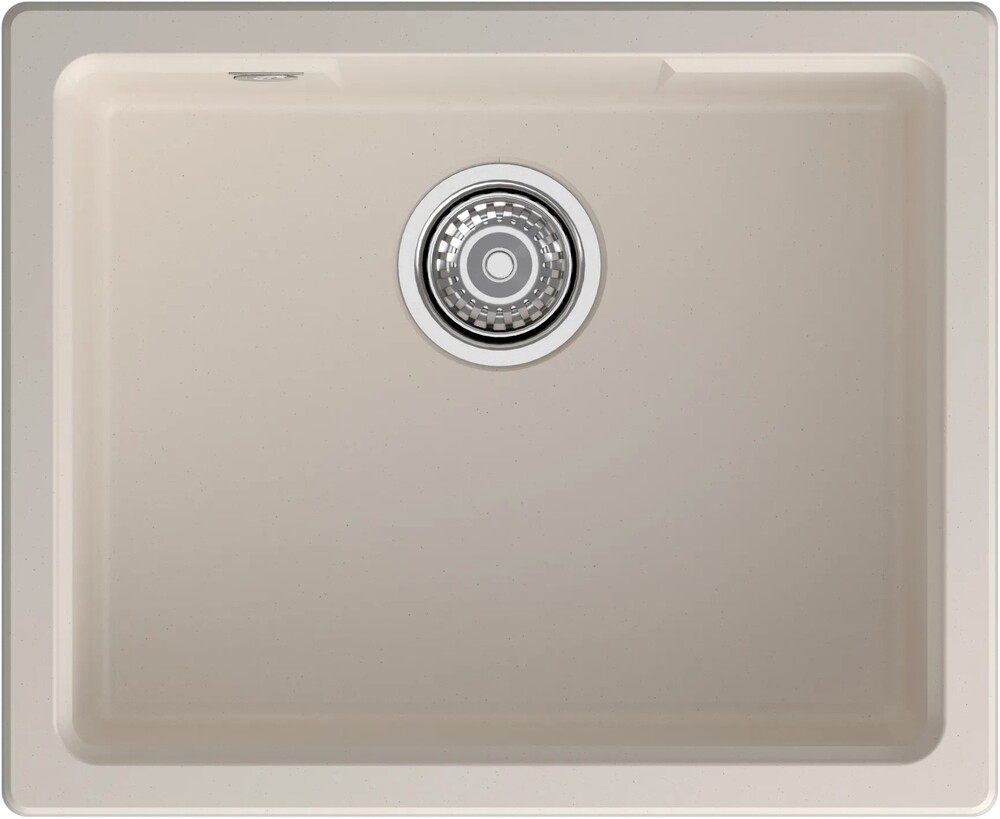 GranFest URBAN 4555, мойка, гранит, белый