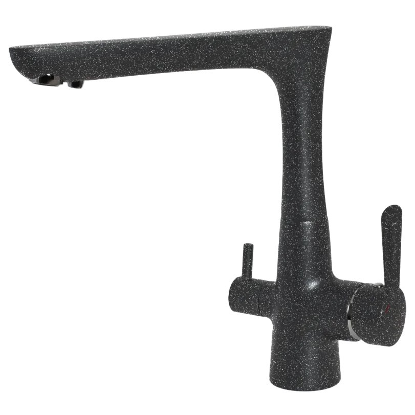 GranFest 3223, смеситель, мрамор, графит