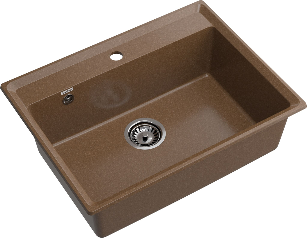 GranFest LEVEL GF-LV-660, мойка, мрамор, терракот