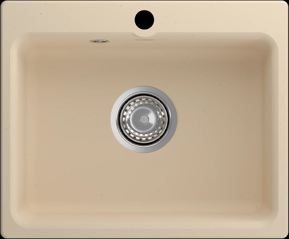 GranFest GF-SMART 520, мойка, мрамор, бежевый