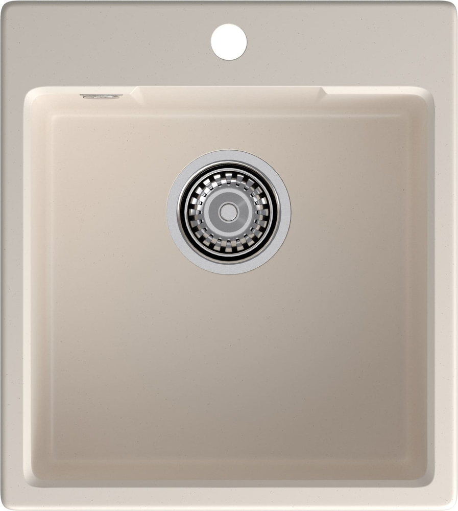 GranFest URBAN GF-UR-644, мойка, гранит, белый