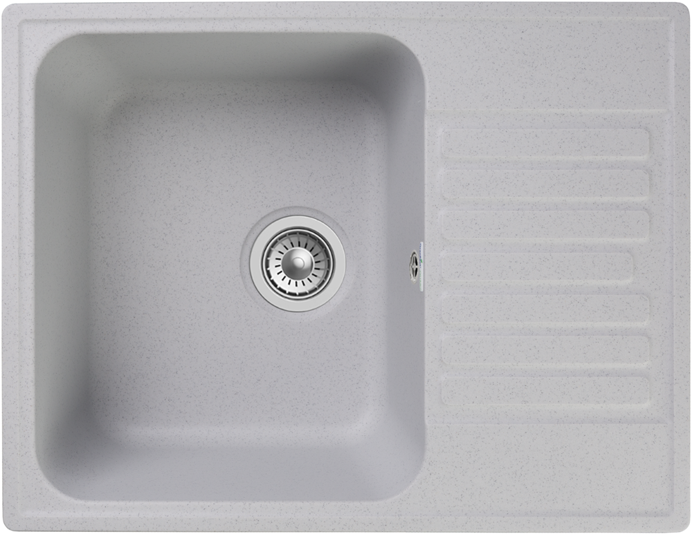 GranFest QUARZ GF-Z13, мойка, гранит, серый