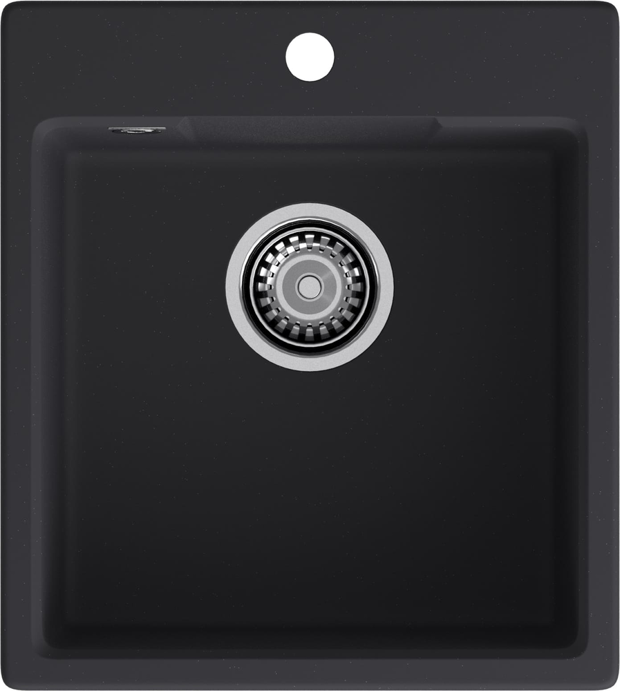 GranFest URBAN GF-UR-644, мойка, гранит, черный