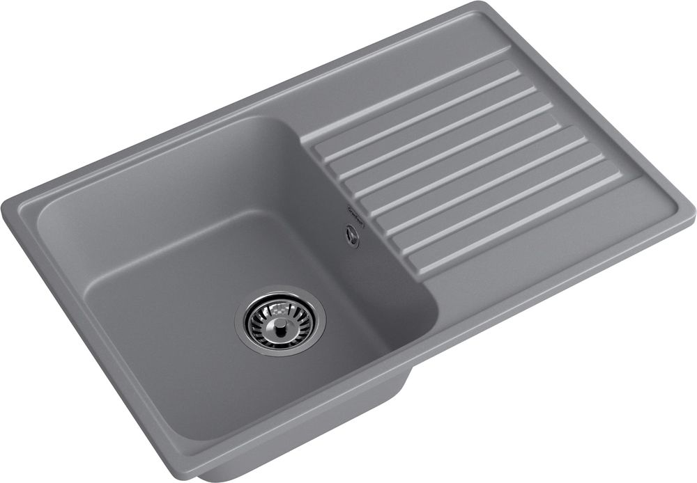 GranFest QUARZ GF-Z78, мойка, гранит, темно-серый