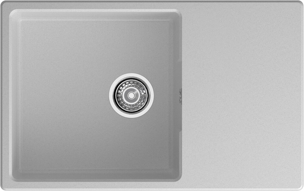 GranFest URBAN 678L, мойка, гранит, серый
