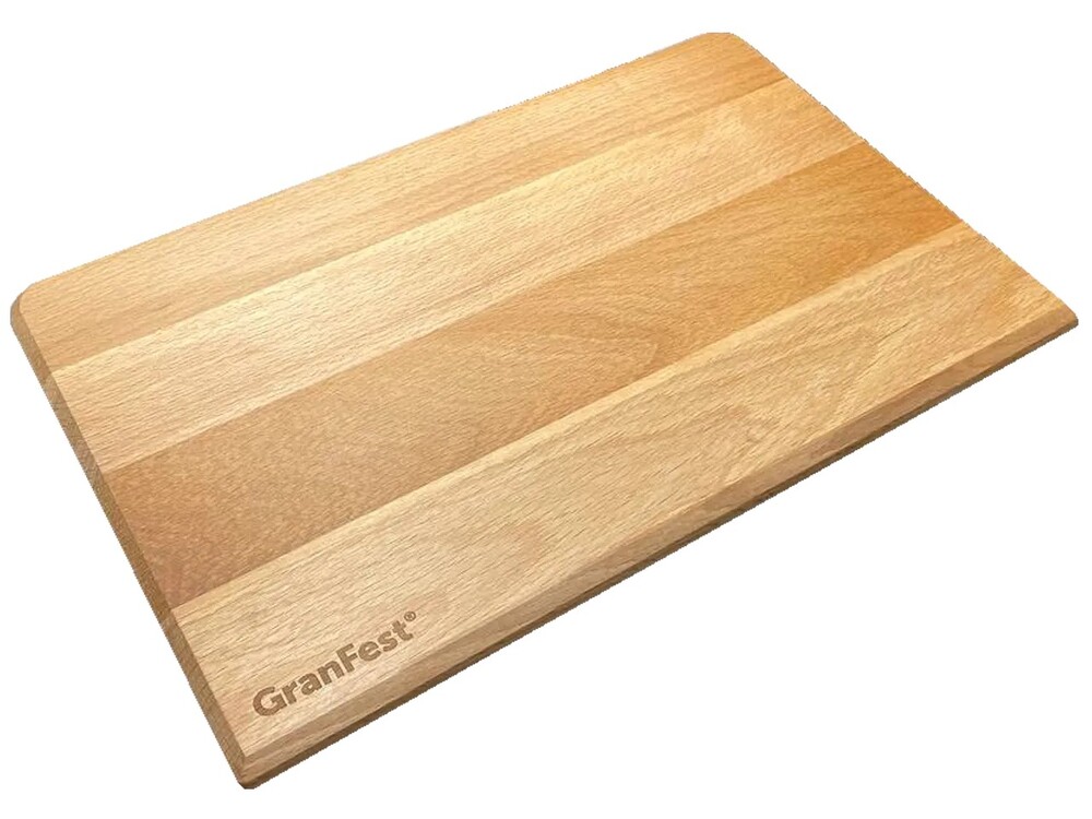 GranFest доска разделочная 385х250, бук