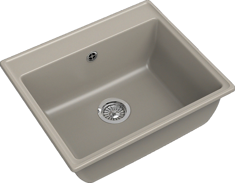 GranFest VERTEX GF-V-580, мойка, мрамор топаз