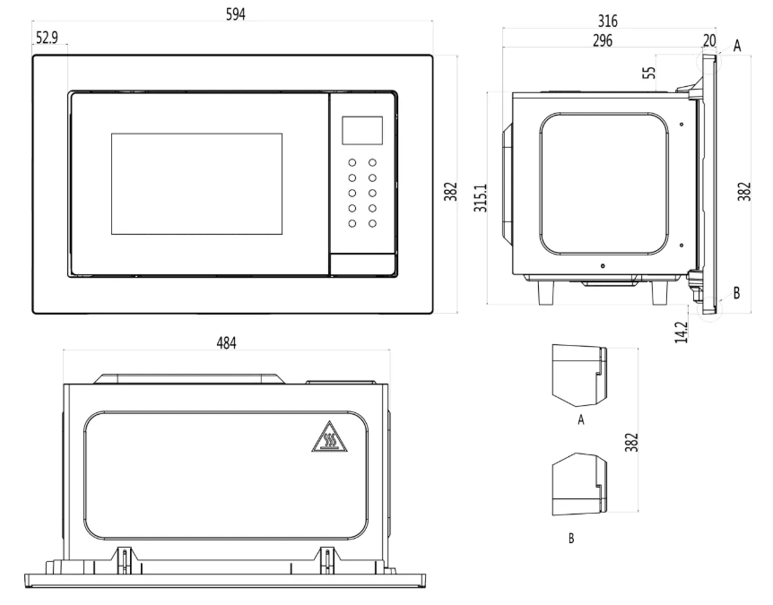 Haier HMX-BTG207W