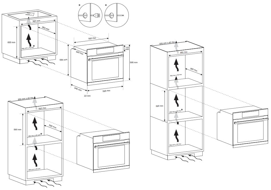 Haier HWO60SM5S5B1H