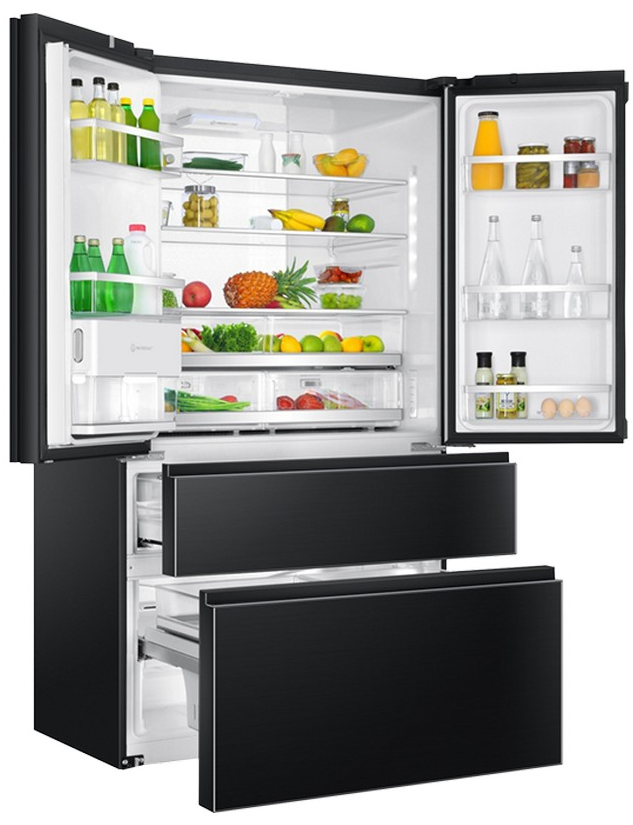 Haier HB25FSNAAARU black inox