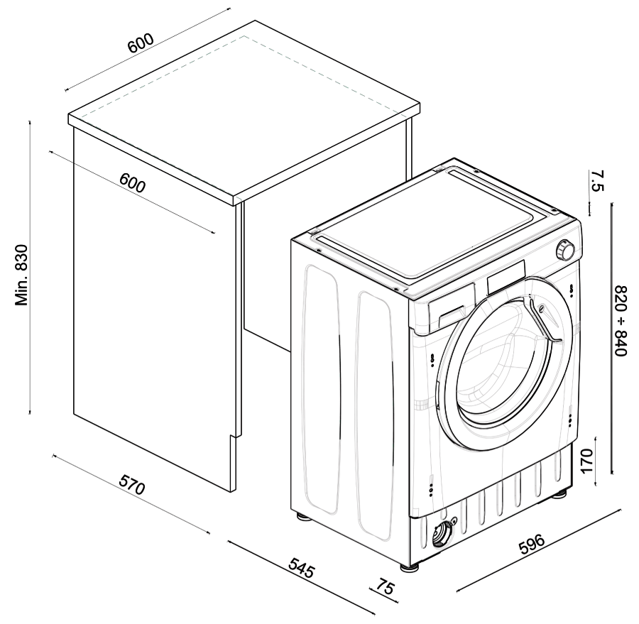Haier HWQ90B416FWB-RU