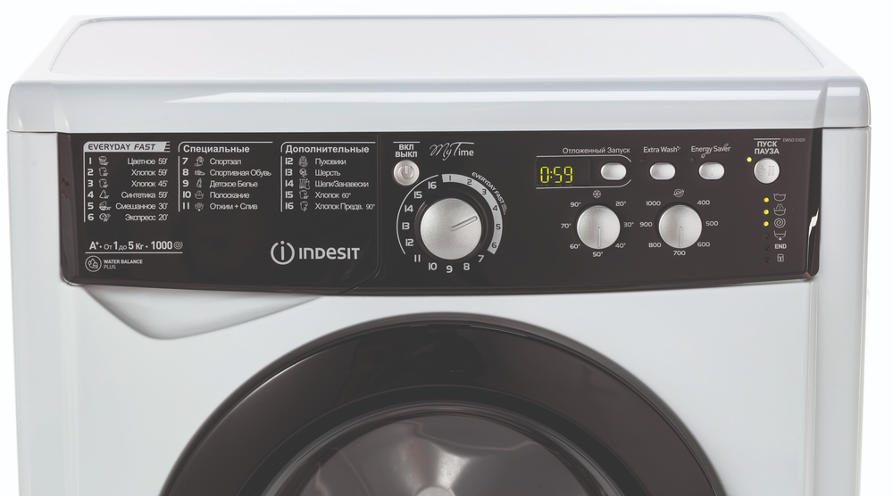 Indesit EWSD 51031 BK CIS
