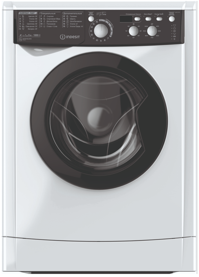 Indesit EWSD 51031 BK CIS