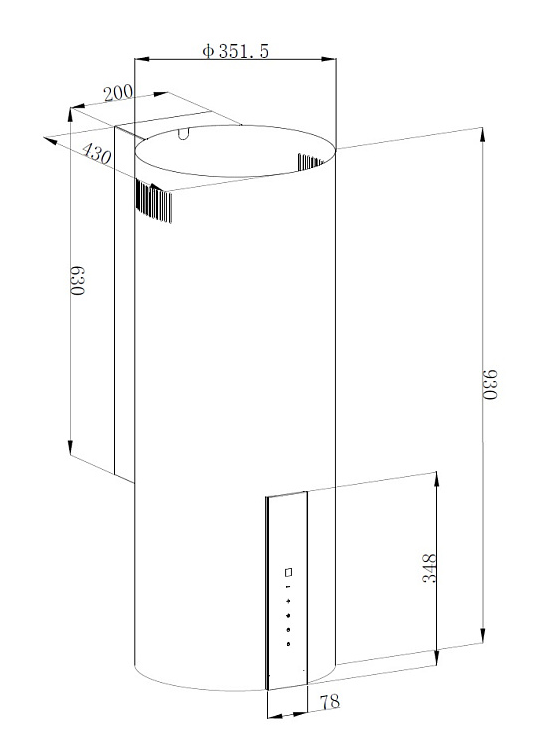 Korting KHC 35969 DW Cylinder