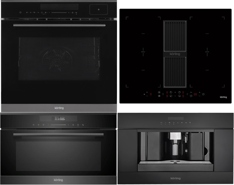 KORTING HIBH 68980 NB + OKB 1350 S GNBX STEAM + KMI 830 GNBX + KCM 9200 BG