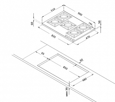 Korting HGG 9987 CTN FLC