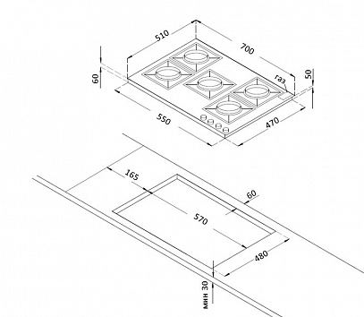Korting HGG 7987 CTN FLC