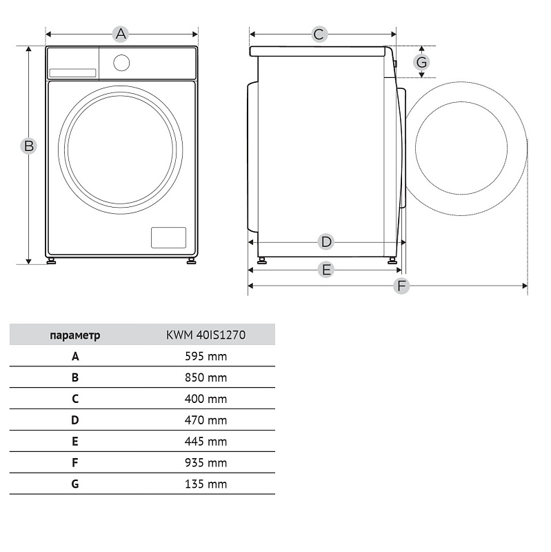 Korting KWM 40IS1270