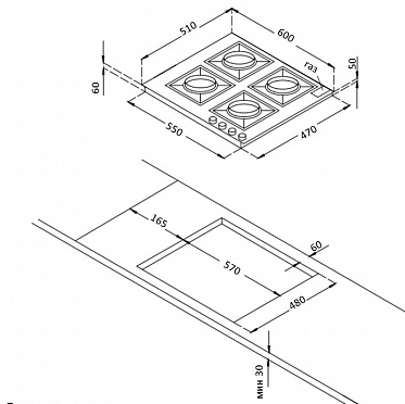 Korting HGG 6987 CTN FLC