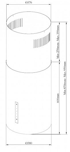 Korting KHA 39970 W Cylinder