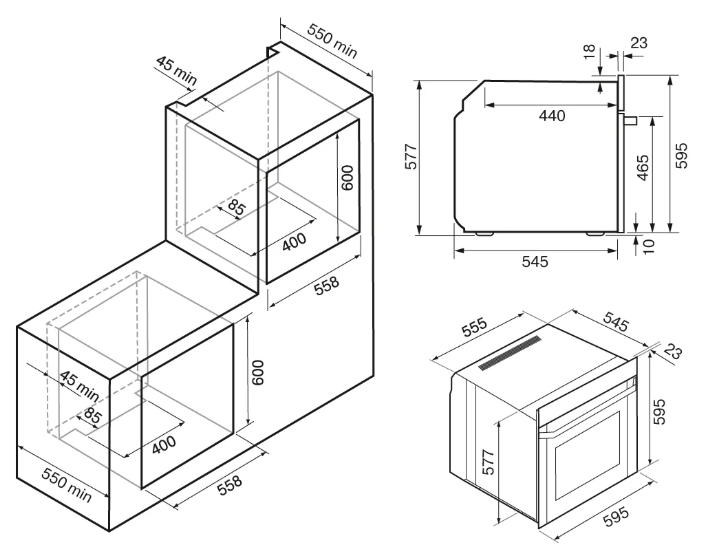 Krona VOLLMOND opti 60 BL/BL