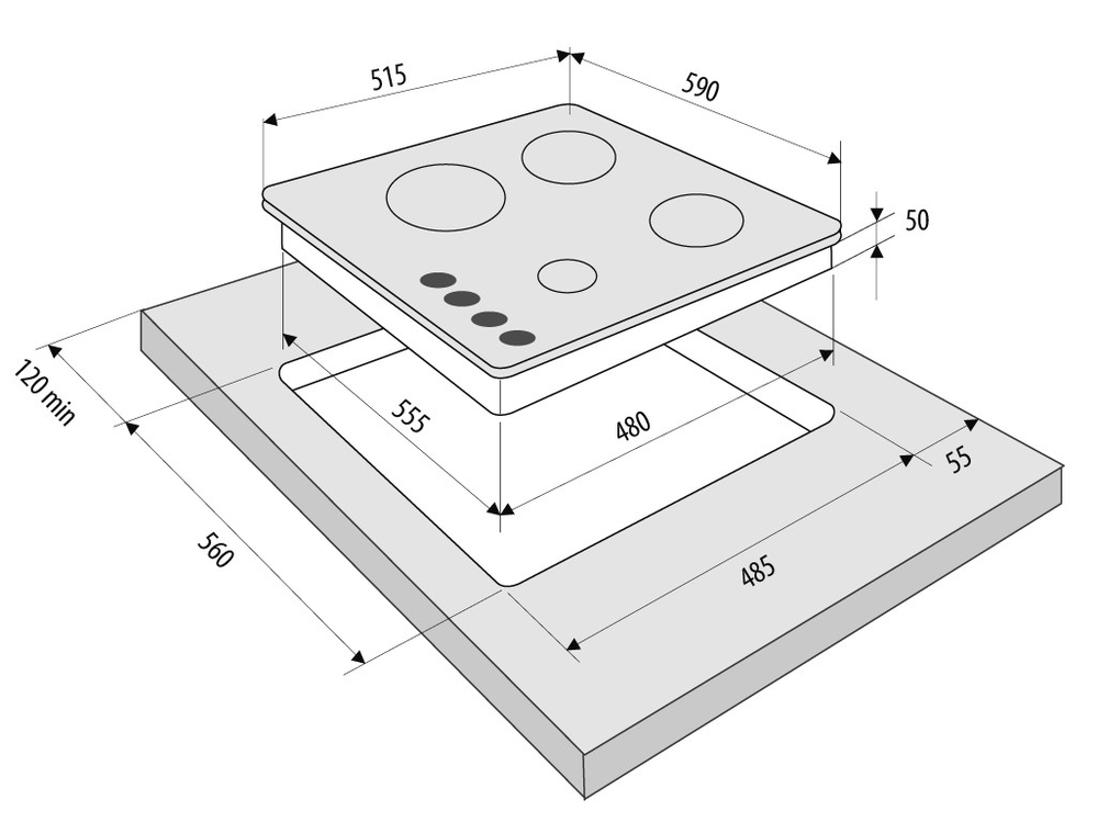Krona CORNIOLA 60 BL