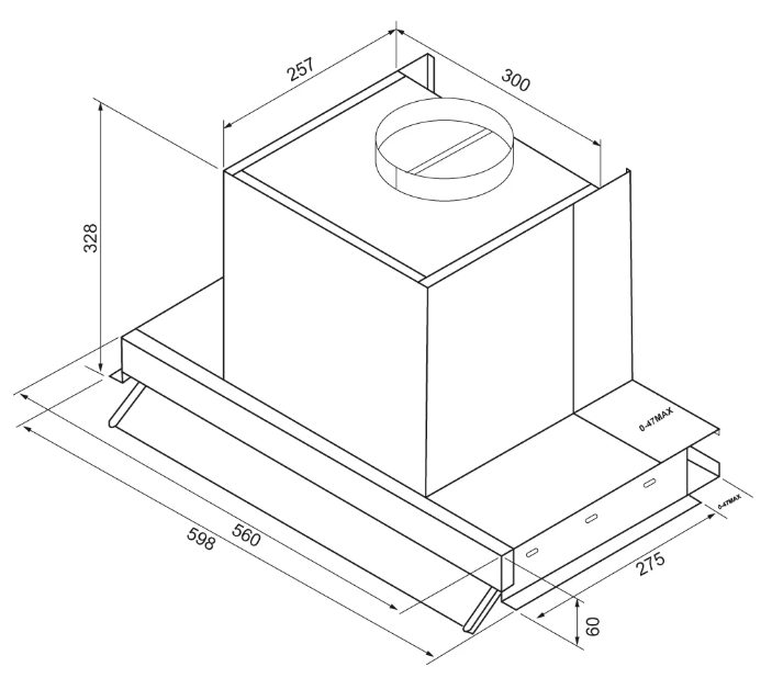 Krona ISIDA 600 black SGC